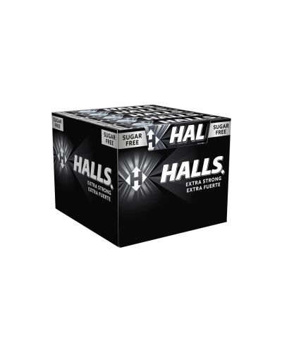 Hall’s Extra Fuerte – Caramelo eucalipto extra fuerte – Estuche de 20 paquetes de 9 caramelos