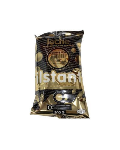 Leche Desnatada en Polvo Ilstan 500 gramos – Leche desnatada soluble en polvo – Sin Azúcar – Caja de 20 paquetes de 500 gramos