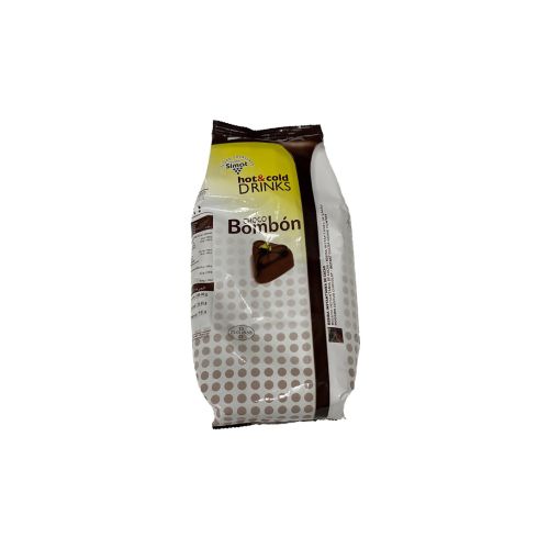 Simat Choco Bombon 1 kg – Preparat per a Beguda al Cacau – 12% Cacau pur – Caixa de 10 paquets d’1 kg.